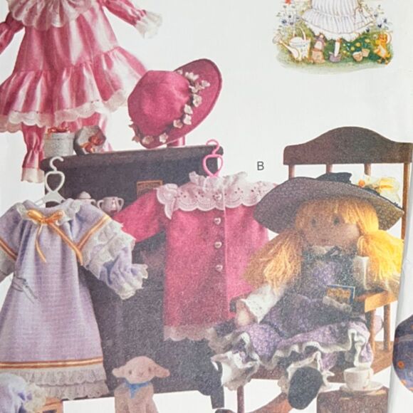 2 Vintage OOP Butterick Holly Hobbie Pattern 5084 & 5083 Doll Clothes B12 - Picture 2 of 5